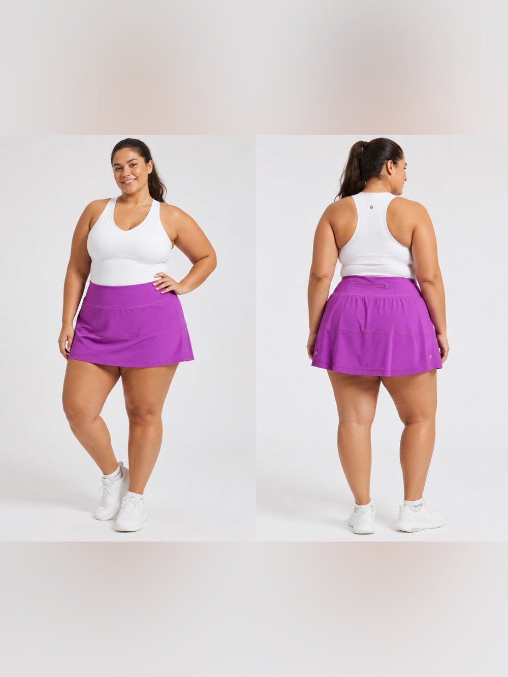 Lululemon Pace Rival Skort Purple Pink Size 18 Athletic Tennis Golf Running